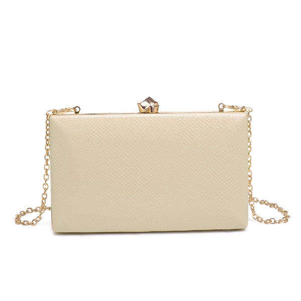 Urban Expressions Rosa Beige Evening Clutch Bag