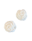 White Rosette (set of 2) | Shoe Clips