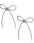 Festive Bow (Set of 2) | Silver Brooches