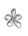 Free Heart Silver | Flower Brooch