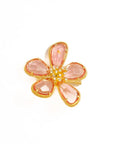 Free Soul Pink/Gold | Flower Brooch