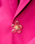 Free Soul Pink/Gold | Flower Brooch