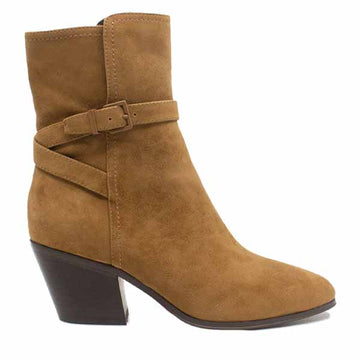 Casilda Brown | Suede ankle boot