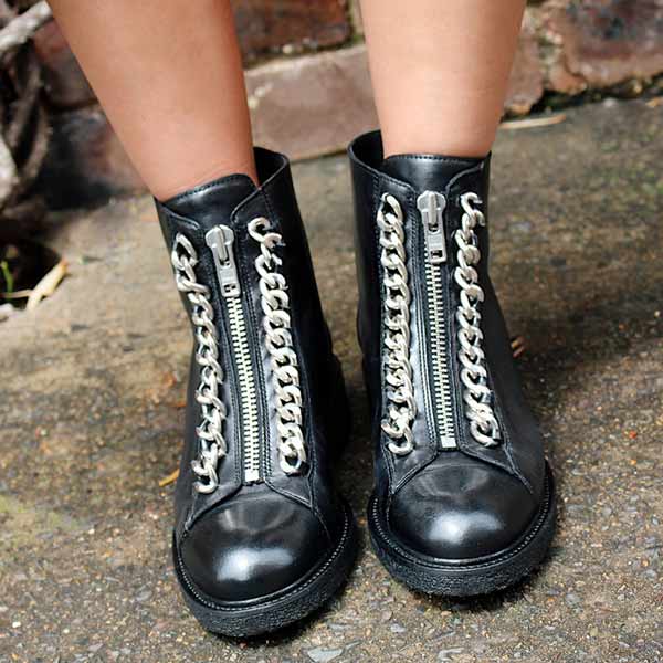 1345 | Leather combat boot