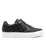 Billi-Bi A1461-black sneaker with zip side view 
