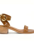 Billi Bi 4181 Brown Studded leather sandal side