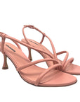 Seren | Pink Leather Sandal