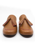 Lux Commune renata caramel loafer front view