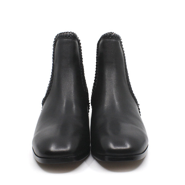 Clark by Mi/Mai Low heel leather chelsea boot front