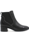 Clark by Mi/Mai Low heel leather chelsea boot side
