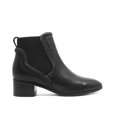 Clark by Mi/Mai Low heel leather chelsea boot side