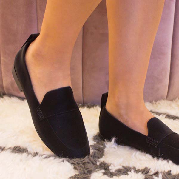 Domo Black | Leather loafer