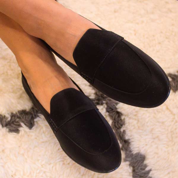 Domo Black | Leather loafer