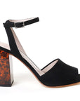 Mint&Rose-arlena-carey-black suede heel side