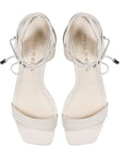 Kim Off White | Leather sandal