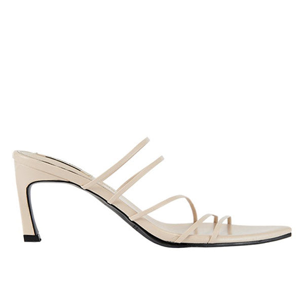 5 Strings Off White | Strappy mule