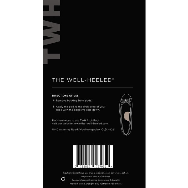    The-well-heeled-A6-arch-pad-back