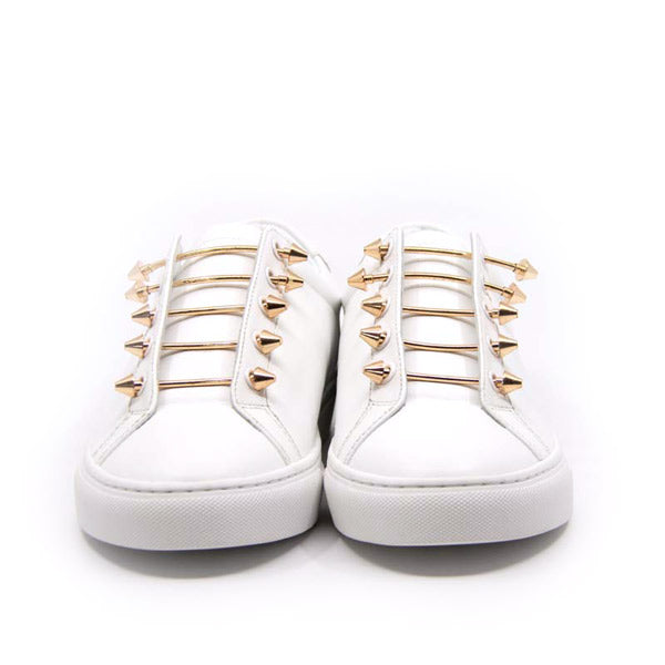Mi-Mai-joe white gold sneakers front