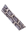Atiana Nine to Fiver Off White High heel pump snake print strap