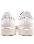 Pedro Miralles Trenza Alfa White Leather sneaker back