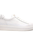 Pedro Miralles Trenza Alfa White Leather sneaker side